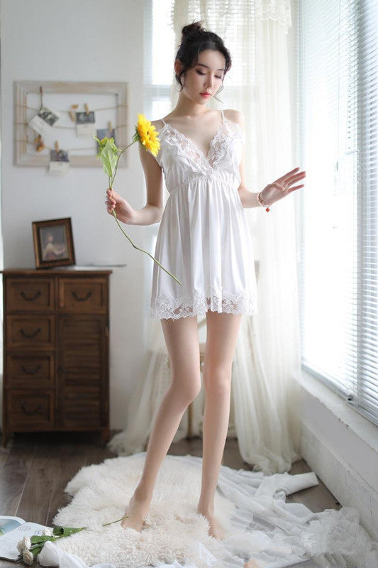 Women sexy nightgown ladies pajamas