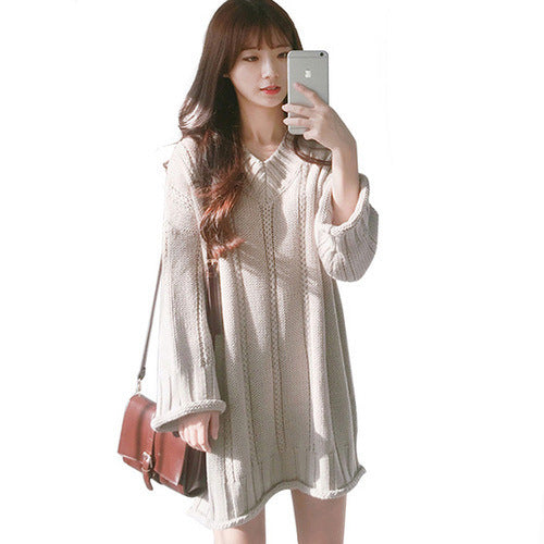 Relaxed Sweater Dress