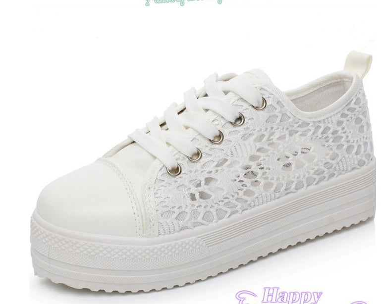 Lace Platform Sneakers
