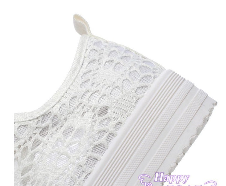 Lace Platform Sneakers