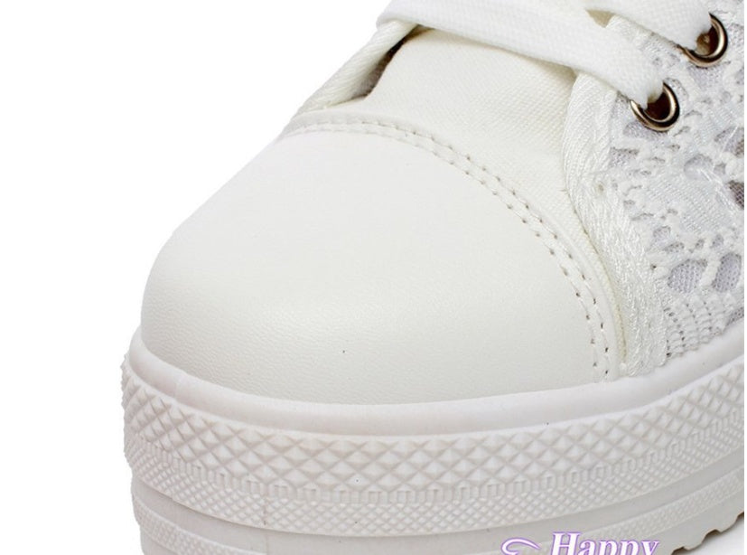 Lace Platform Sneakers