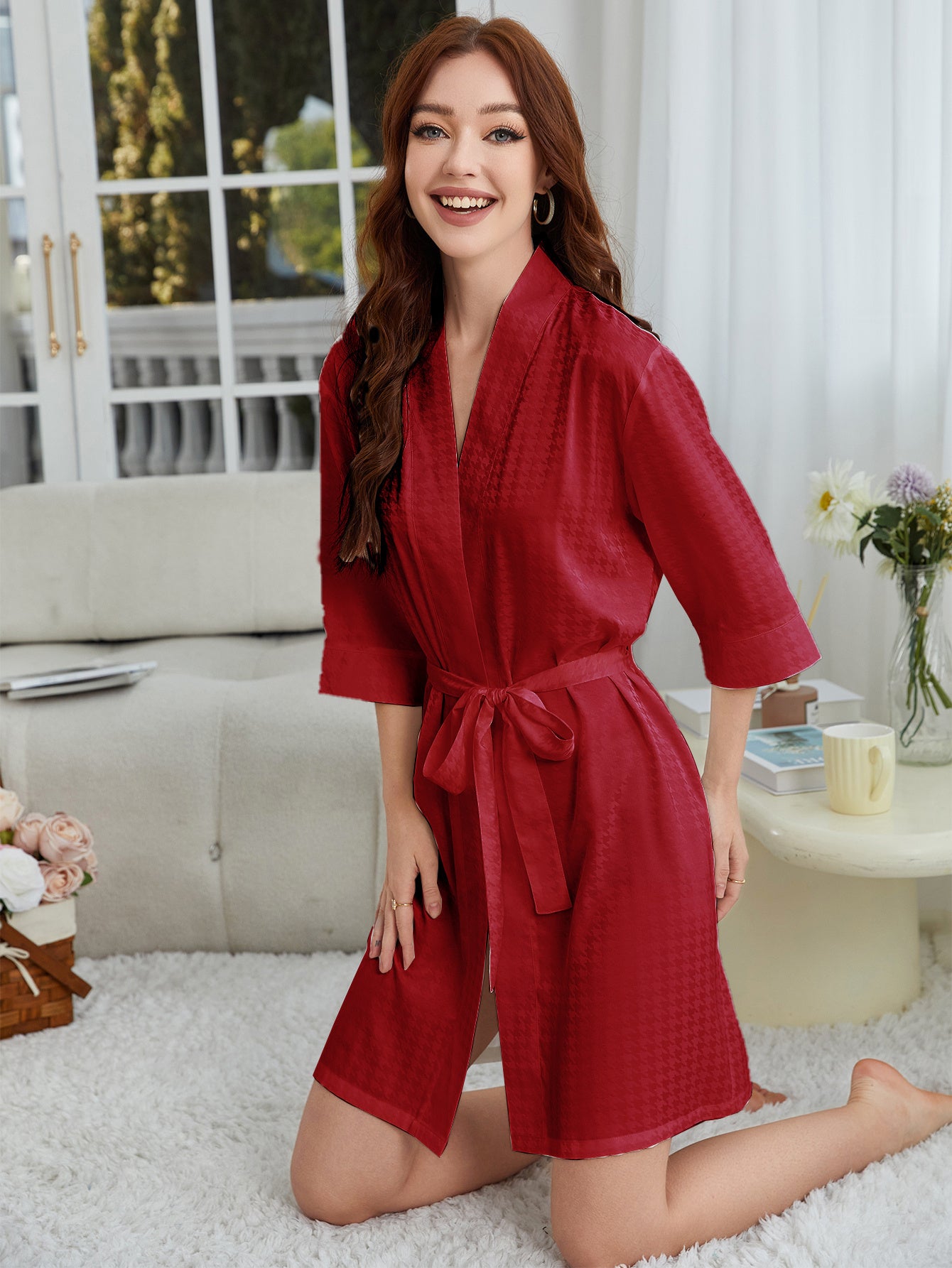 Quick-dry Knit Robe