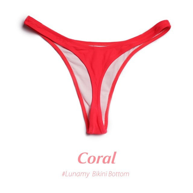 Lined Bikini Thong
