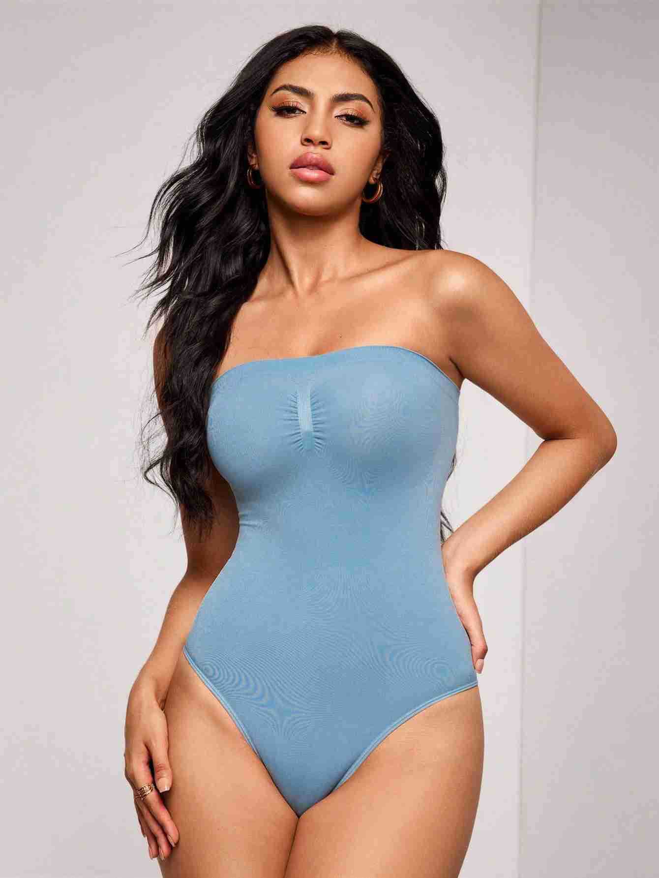 One-piece Strapless Suit