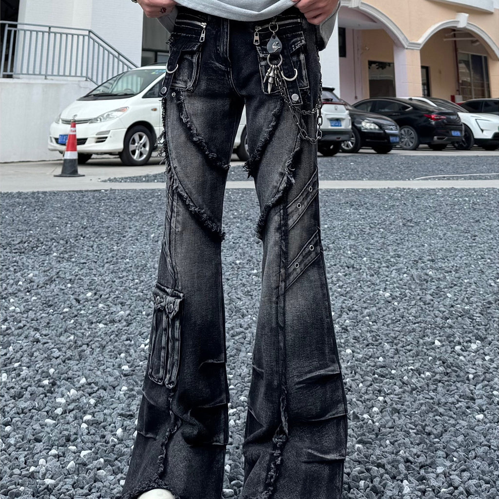 Multi-pocket Street Jeans