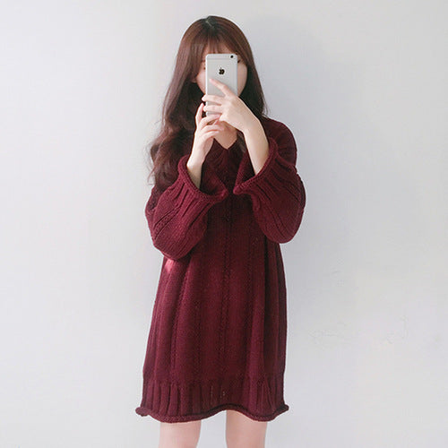 Relaxed Sweater Dress