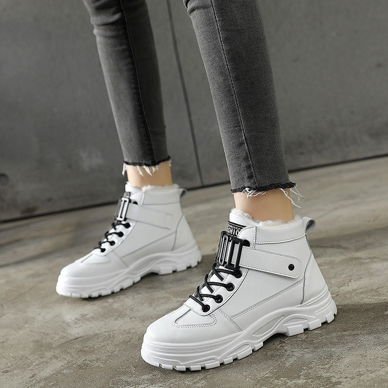 Chunky High-Top Sneakers