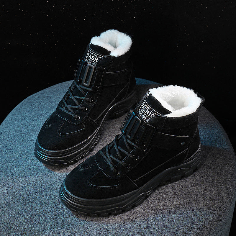 Chunky High-Top Sneakers