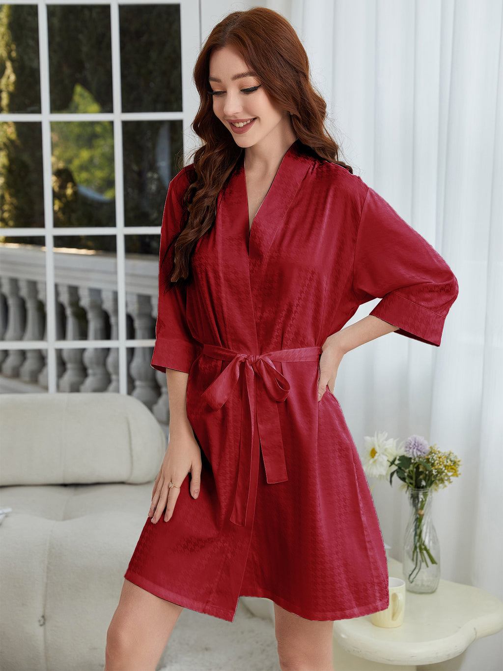 Quick-dry Knit Robe