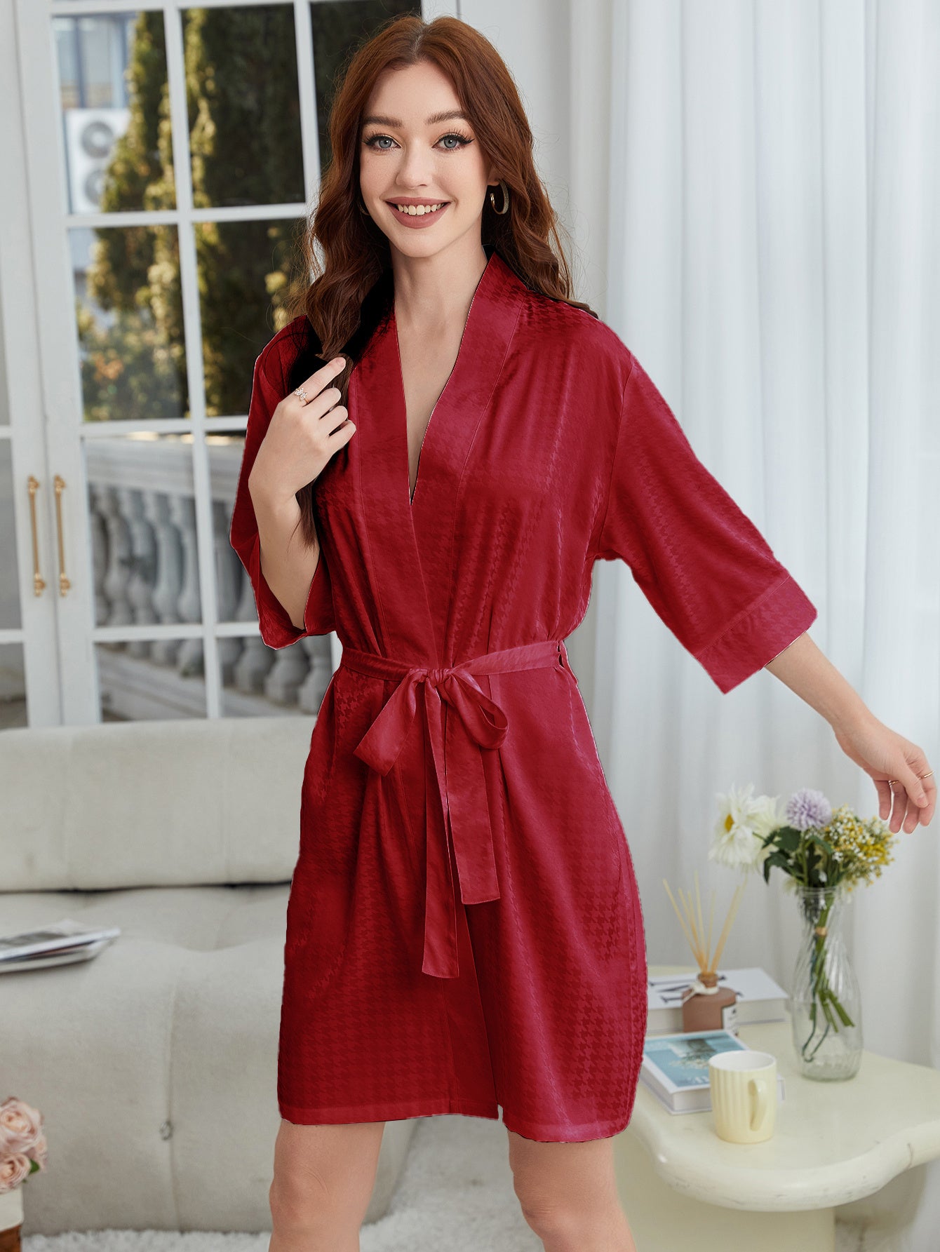Quick-dry Knit Robe