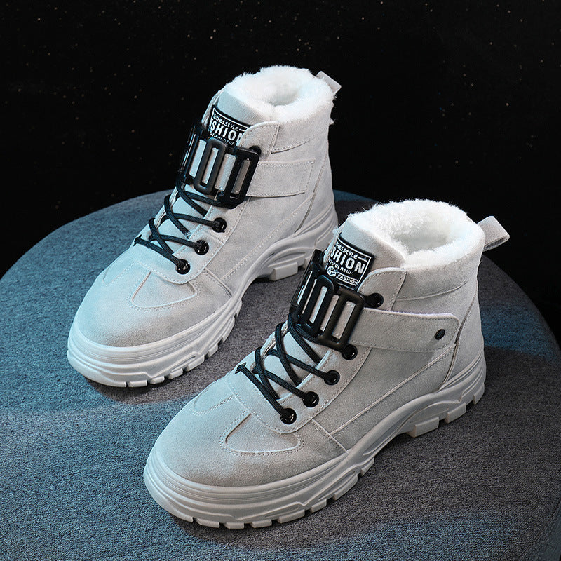 Chunky High-Top Sneakers