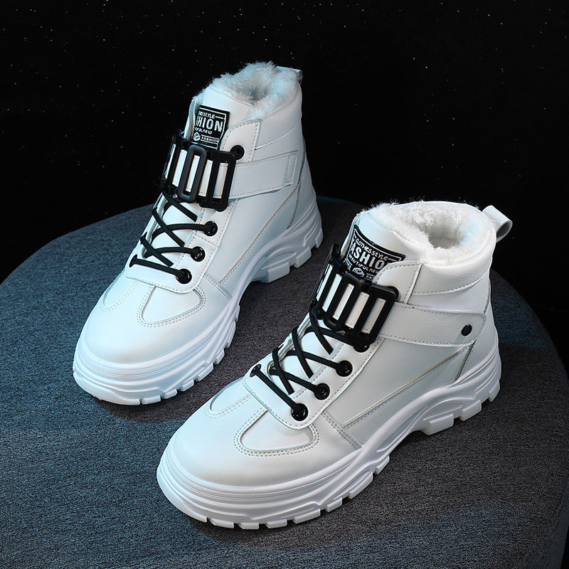 Chunky High-Top Sneakers