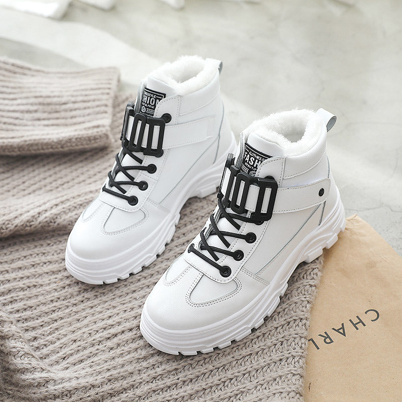 Chunky High-Top Sneakers