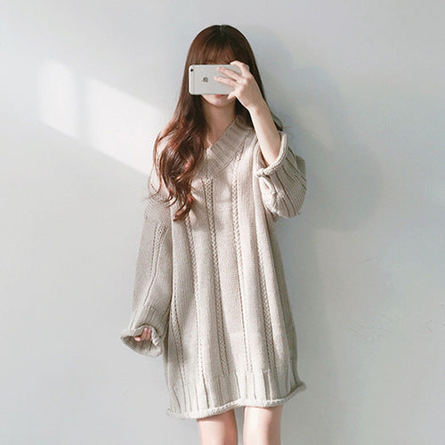 Relaxed Sweater Dress