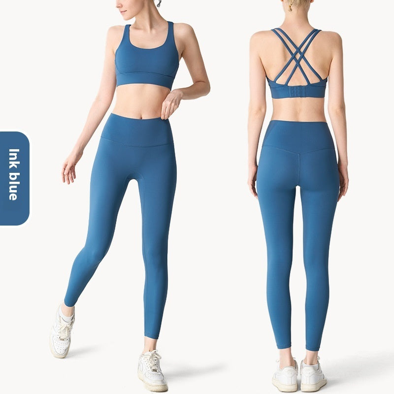 Cross Back Yoga Set