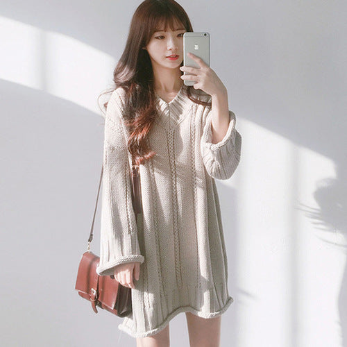 Relaxed Sweater Dress