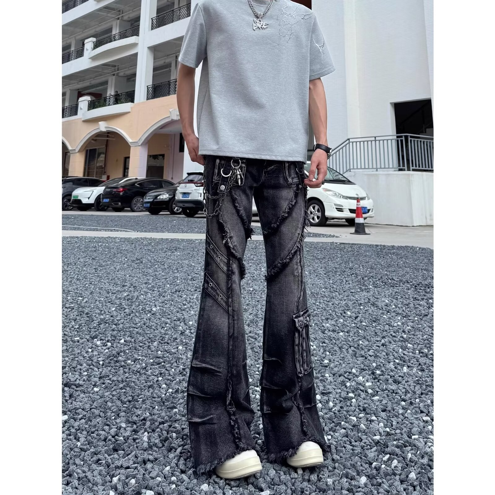 Multi-pocket Street Jeans