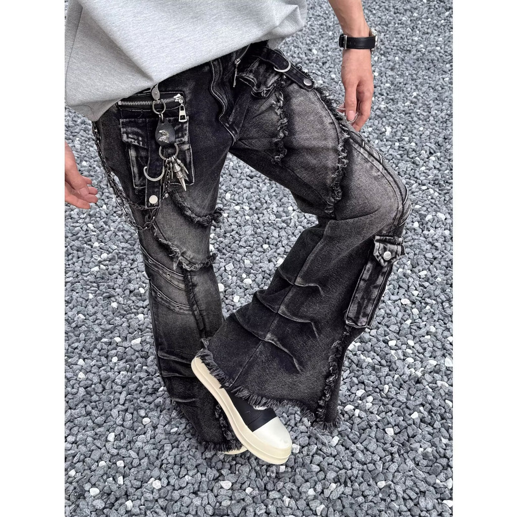 Multi-pocket Street Jeans