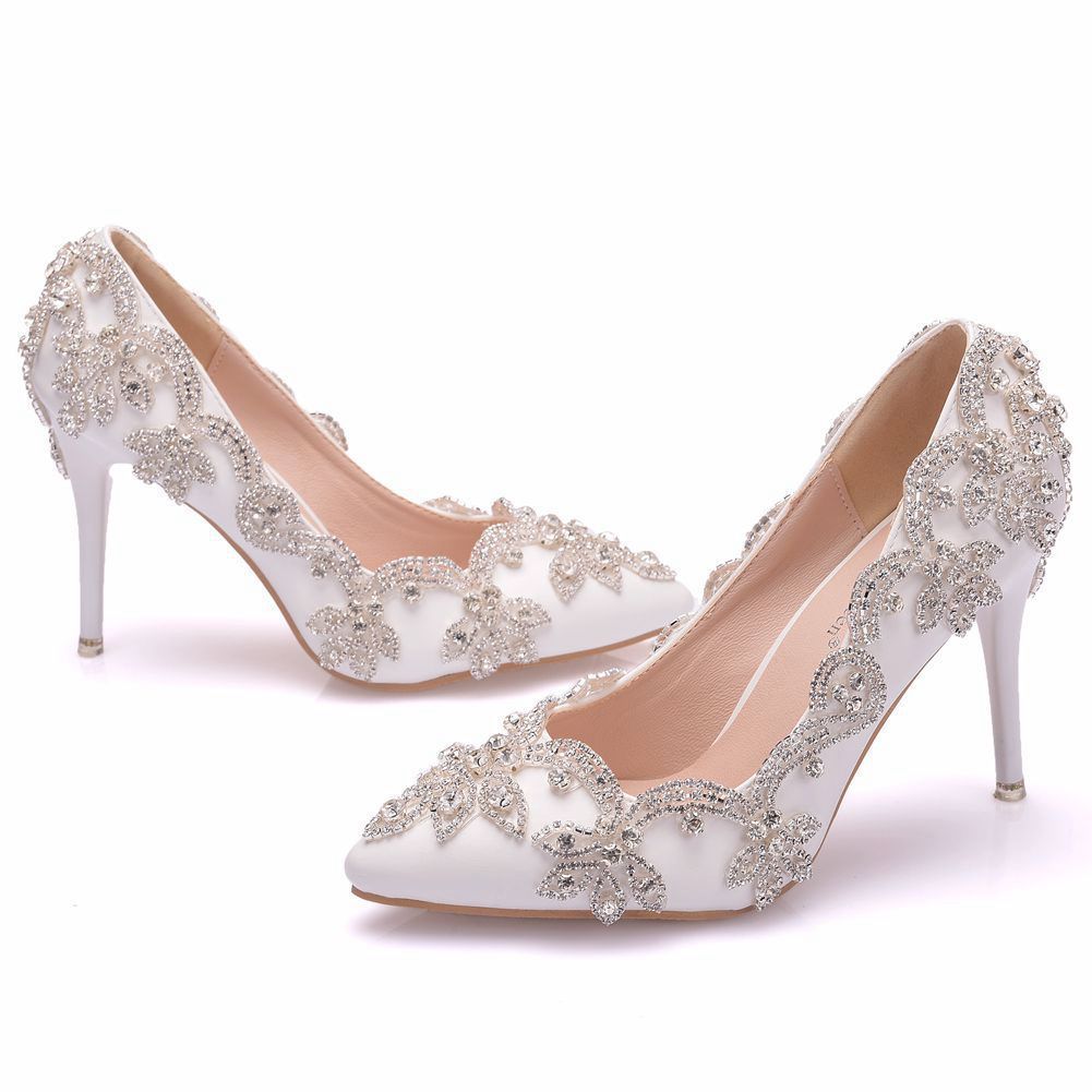 Rhinestone Formal Heels