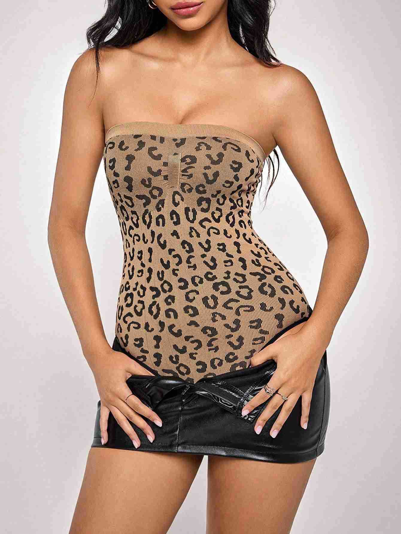 One-piece Strapless Suit