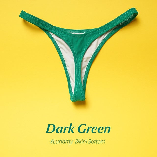 Lined Bikini Thong
