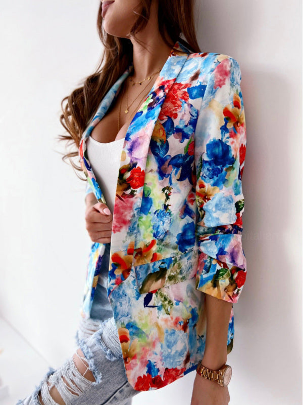 Floral Spring Blazer