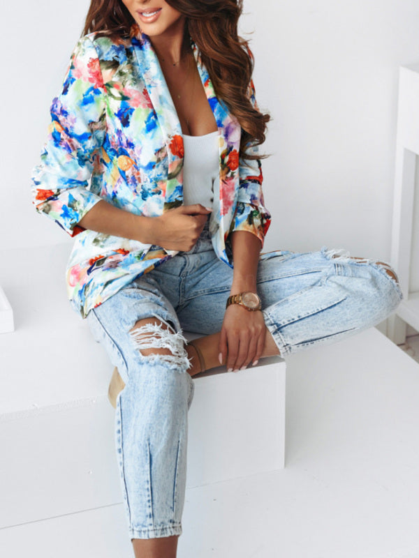 Floral Spring Blazer