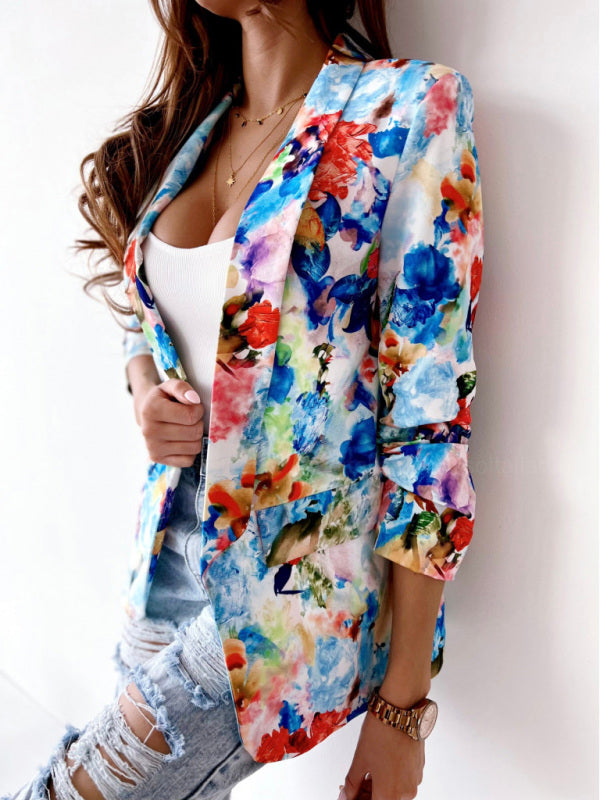 Floral Spring Blazer