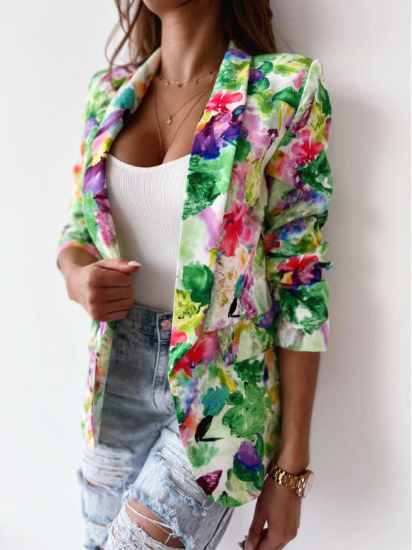 Floral Spring Blazer