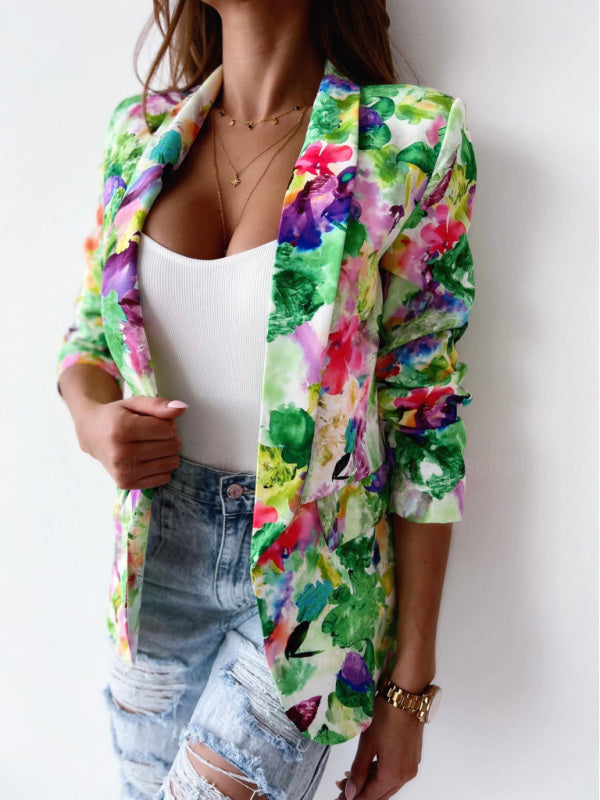 Floral Spring Blazer