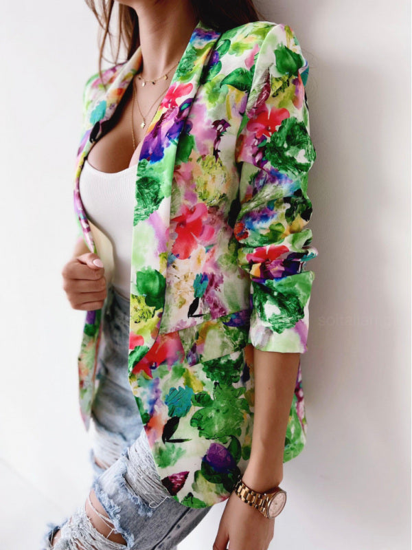 Floral Spring Blazer