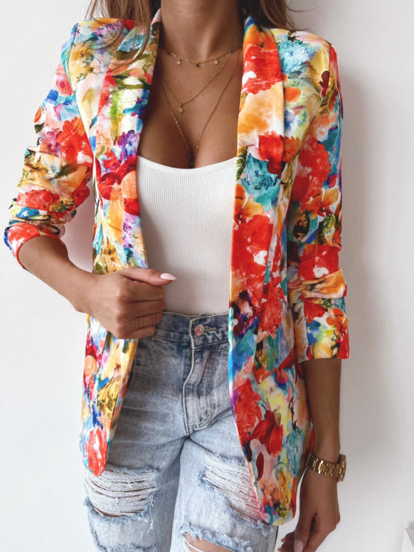 Floral Spring Blazer