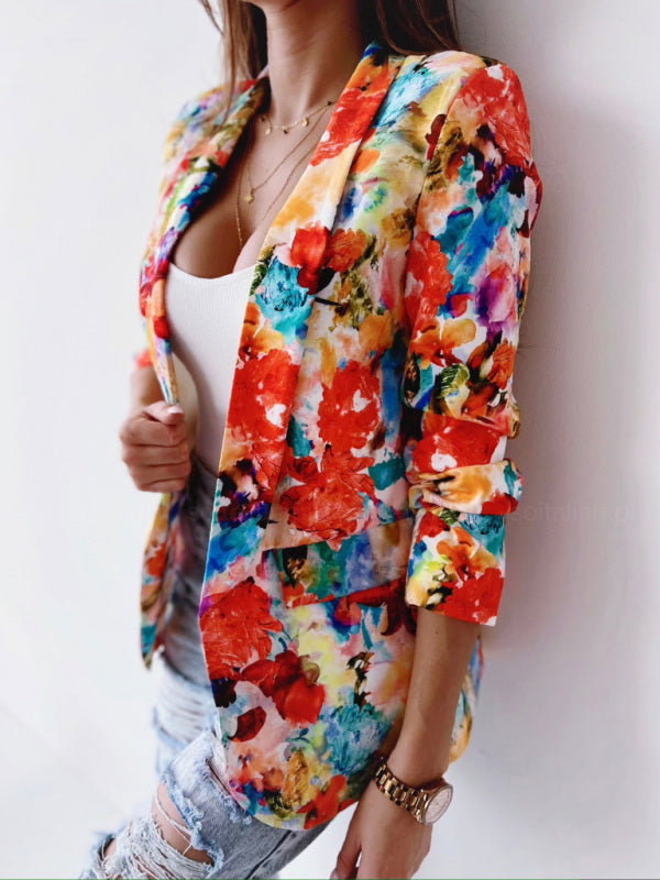 Floral Spring Blazer