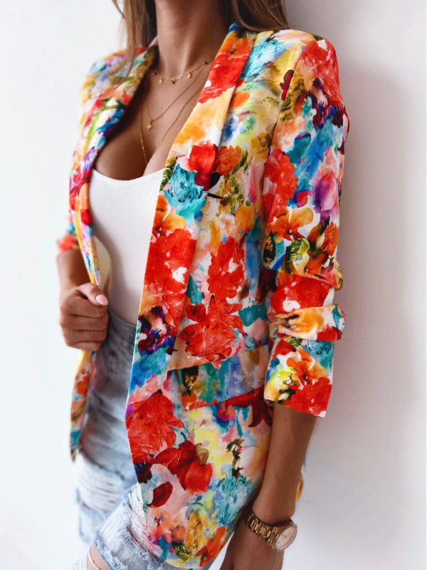 Floral Spring Blazer
