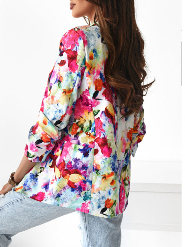 Floral Spring Blazer
