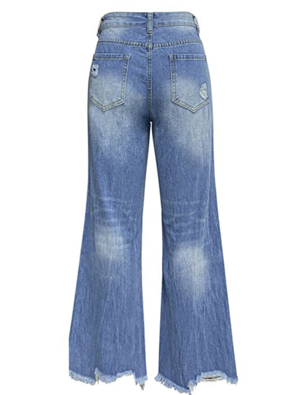 Tassel Ripped Denim