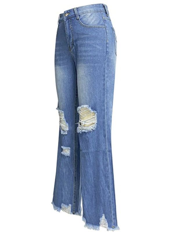 Tassel Ripped Denim
