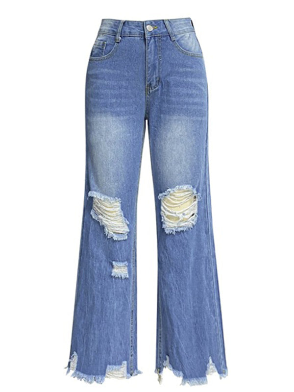 Tassel Ripped Denim